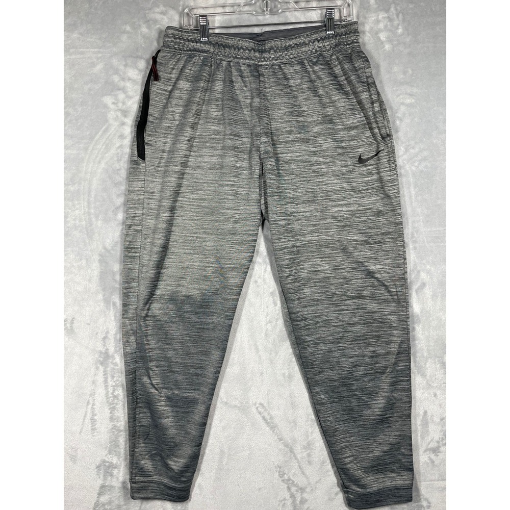 Nike Dri-FIT Mens XL Gray Space Dye Tapered Training Jogger Pants 3458